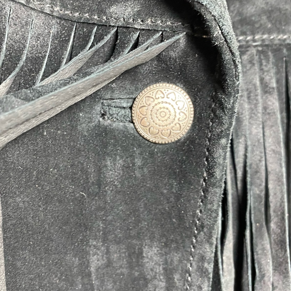 Vintage Saguaro West Fringe Suede Western Jacket - Picture 8 of 11